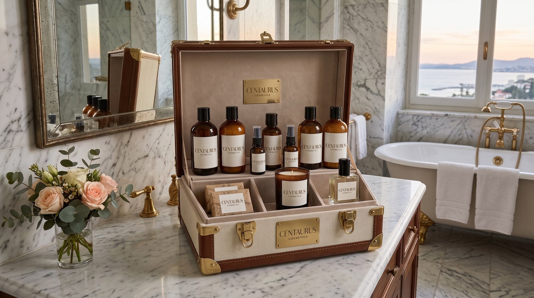 Mini Bar Cosmétique™ personnalisé pour Centaurus